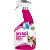 OUT! PetCare Oxy-Fast Stain & Odor Remover Сверхмощное средство для удаления пятен и запахов от жизнедеятельности собак и котов