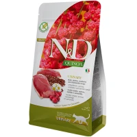 FARMINA Cat N&D Grain Free Quinoa Urinary Сухой корм для профилактики мочекаменной болезни у кошек (утка, киноа, клюква и ромашка)