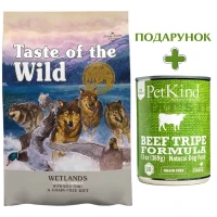 TASTE OF THE WILD Wetlands Canine Formula Cухий корм для дорослих собак усіх порід (з качкою та перепілкою)