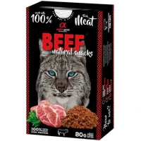 ALPHA SPIRIT Cat Beef Natural Snacks Напіввологі ласощі для дорослих котів всіх порід (з яловичиною)