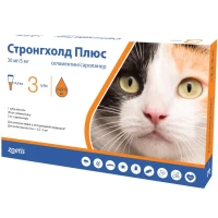 ZOETIS Стронгхолд Плюс Краплі для котів від бліх та кліщів
