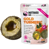LK BAITS PET Nutrigel Gold Turmeric S-M Функціональні ласощі для підтримки серцево-судинної системи собак середніх порід (з куркумою)