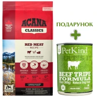 ACANA Red Meat Recipe Сухой корм для собак всех пород и возрастов (с говядиной и ягненком)