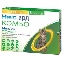 BOEHRINGER INGELHEIM NexGard Combo Spot-on Краплі від бліх та кліщів для котів