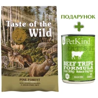 TASTE OF THE WILD Pine Forest Canine Formula Сухой корм для собак всех пород и всех стадий жизни (с олениной)