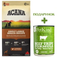 ACANA Adult Large Breed Recipe Сухой корм для взрослых собак крупных пород (с курицей и индейкой)