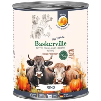BASKERVILLE FOS Holistic Влажный корм для активных собак всех пород (с говядиной)
