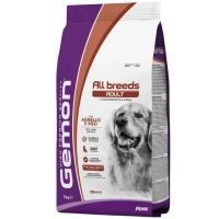 MONGE GEMON Dog All breeds Adult Сухий корм для дорослих собак всіх порід (з ягням та рисом)