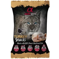 ALPHA SPIRIT Cat Snacks Turkey Напіввологі ласощі для котів (з індичкою)