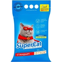 SUPER CAT Стандарт Деревний наповнювач для котячих туалетів