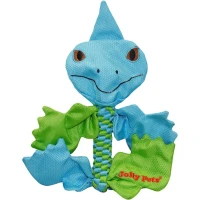 JOLLY PETS Animal Flathead Іграшка-пискавка для собак Ігуана
