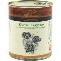 HUBERTUS GOLD Влажный корм для взрослых собак всех пород (с кроликом и картофелем)