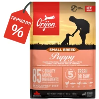 Сухой корм для щенков малых пород (с курицей, индейкой и лососем) ORIJEN Puppy Small Breed