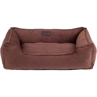 HARLEY AND CHO Лежанка для собак та котів Dreamer Brown Velvet