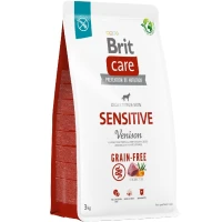 BRIT CARE Dog Grain-Free Sensitive Сухий корм для дорослих собак з чутливим травленням (з олениною)