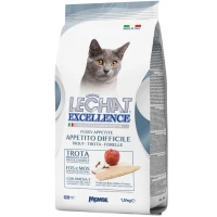 MONGE LCE Cat Fussy appetite Сухий корм для дорослих вибагливих котів (з фореллю)