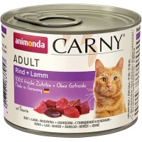 ANIMONDA Carny Adult Вологий корм для дорослих котів (з яловичиною та ягням)