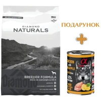 Diamond Naturals Breeder Formula Chicken&Rice Сухий корм для собак на всіх стадіях життя (з куркою та рисом)