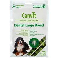 CANVIT Dental Large Breed Напіввологі ласощі для собак (з качкою)