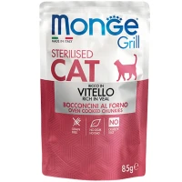 MONGE Cat Grill Adult Вологий корм для дорослих котів (з кроликом)