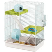 FERPLAST Hamster Tris White Триповерхова клітка для хом'яків