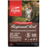 ORIJEN Regional Red Cat Сухой корм для котов всех пород и стадий жизни (с говядиной и сардиной)