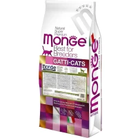 MONGE Cat Sensitive Сухой корм для котов с чувствительным пищеварением (с курицей)