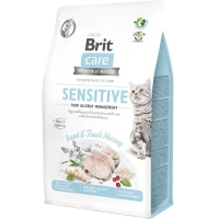 BRIT CARE Cat GF Insect Сухий корм для дорослих котів з чутливим травленням (з комахами та оселедцем)