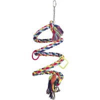 NOBBY Игрушка для больших попугаев Канат-спираль