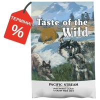 Cухий корм для цуценят усіх порід (з копченим лососем) TASTE OF THE WILD Pacific Stream Puppy Formula