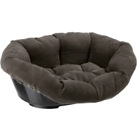 FERPLAST Sofà Prestige Пластиковий лежак для котів та собак з м'якою подушкою