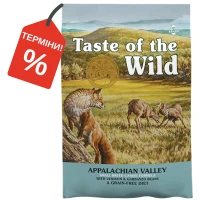 Сухой корм для взрослых собак малых пород (с косулей) TASTE OF THE WILD Appalachian Valley Small Breed Canine Formula
