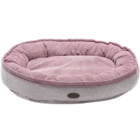 HARLEY AND CHO Лежанка для собак Donut Soft Touch Pink