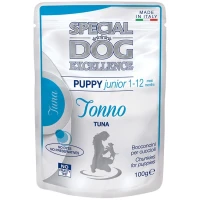 MONGE SDE Dog Puppy & Junior Вологий корм для цуценят (з тунцем)
