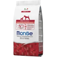 MONGE Dog Mini Starter Сухий корм для цуценят дрібних порід в період прикорму (з куркою)