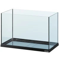 FERPLAST Tank Black Aquarium Скляний контейнер для риб та черепах