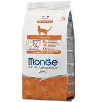 MONGE Cat Sterilised Сухий корм для дорослих стерилізованих котів (з качкою)