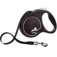 FLEXI Black Design M Поводок-рулетка для собак весом до 25 кг
