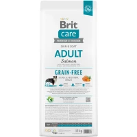 BRIT CARE Grain-free Adult Сухий корм для дорослих собак усіх порід (з лососем)