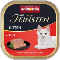 ANIMONDA Vom Feinsten Kitten Вологий корм для кошенят (з яловичиною)