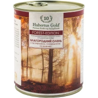 HUBERTUS GOLD Forest-Edition Влажный корм для взрослых собак всех пород (с благородным оленем)