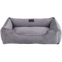 HARLEY AND CHO Лежанка для собак та котів Dreamer Gray Velvet