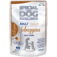 MONGE SDE Dog Medium Adult Вологий корм для дорослих собак середніх порід (з дичиною)
