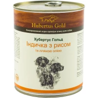HUBERTUS GOLD Влажный корм для взрослых собак всех пород (с индейкой и рисом)