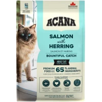 ACANA Bountiful Catch Сухой корм для взрослых котов всех пород (с лососем и сельдью)