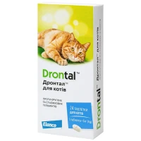 ELANCO Drontal Антигельмінтні таблетки для котів