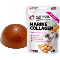 LK BAITS PET Nutrigel Marine Collagen S-M Функціональні ласощі для суглобів собак малих та середніх порід (з морським колагеном)
