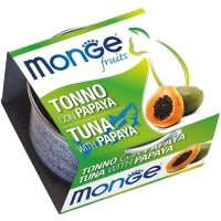 MONGE Cat Adult Вологий корм для дорослих котів (з тунцем та папаєю)