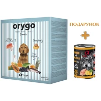 ORYGO Puppies Полувлажный корм для щенков всех пород (с лососем и бататом)