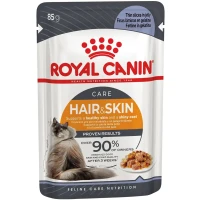 ROYAL CANIN Hair&Skin Care Jelly Вологий корм для дорослих котів